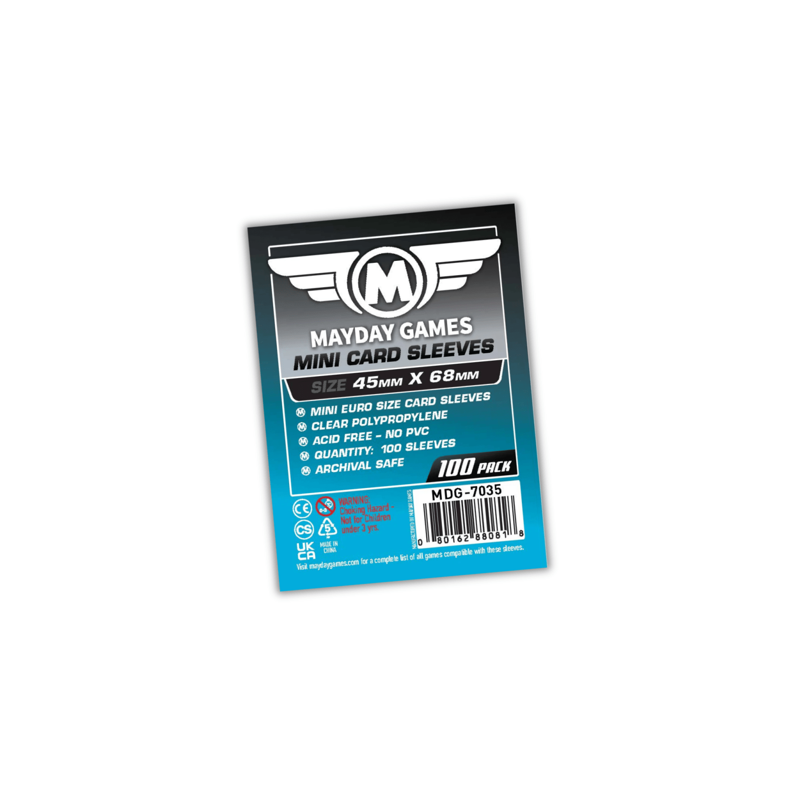 Mayday Games Card Sleeves MDG-7035 45x68mm  ReDesign