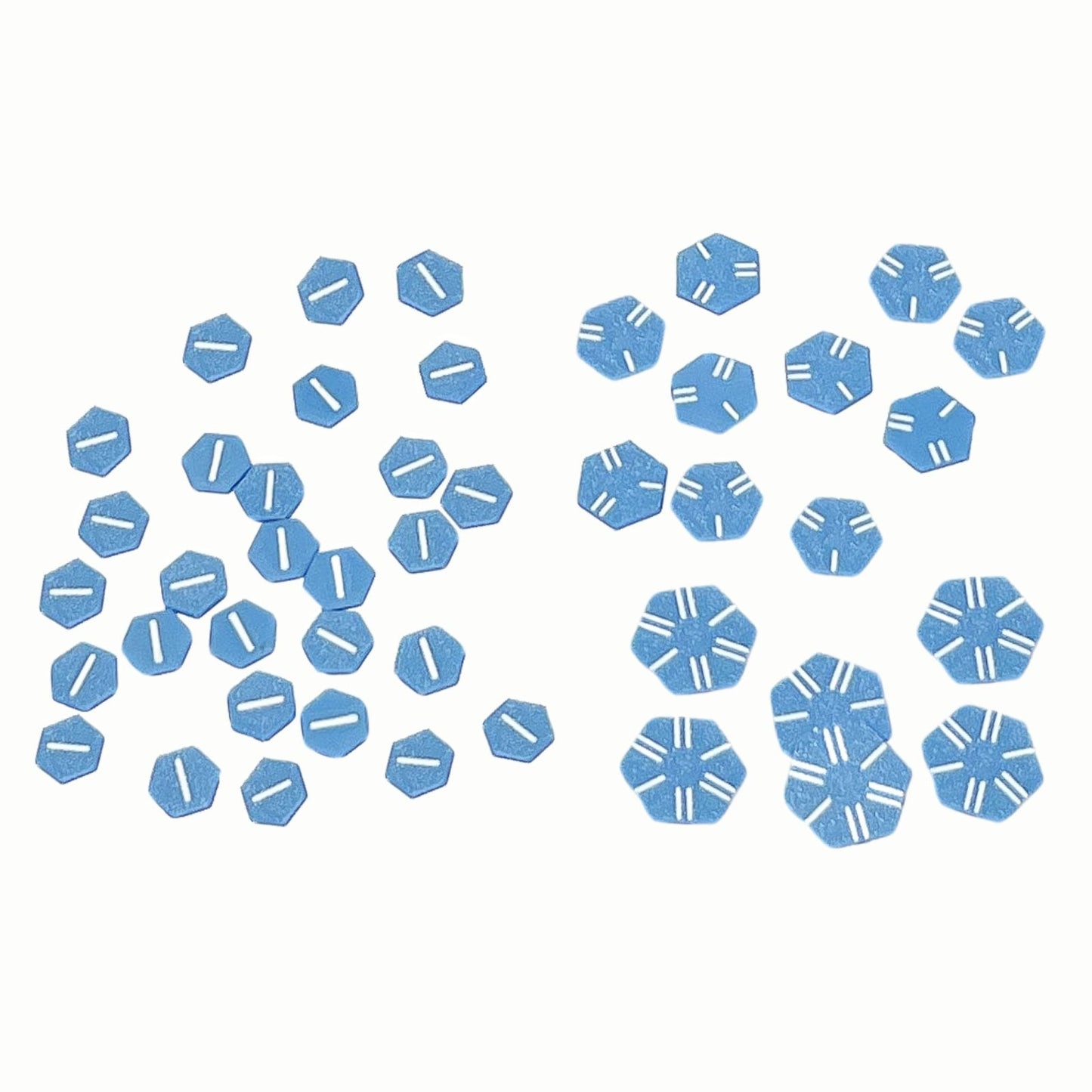 ReDesign 3D - Token für Race for the Galaxy - Siegpunkte + Prestige (Grundspiel + Erweiterung) - ReDesign