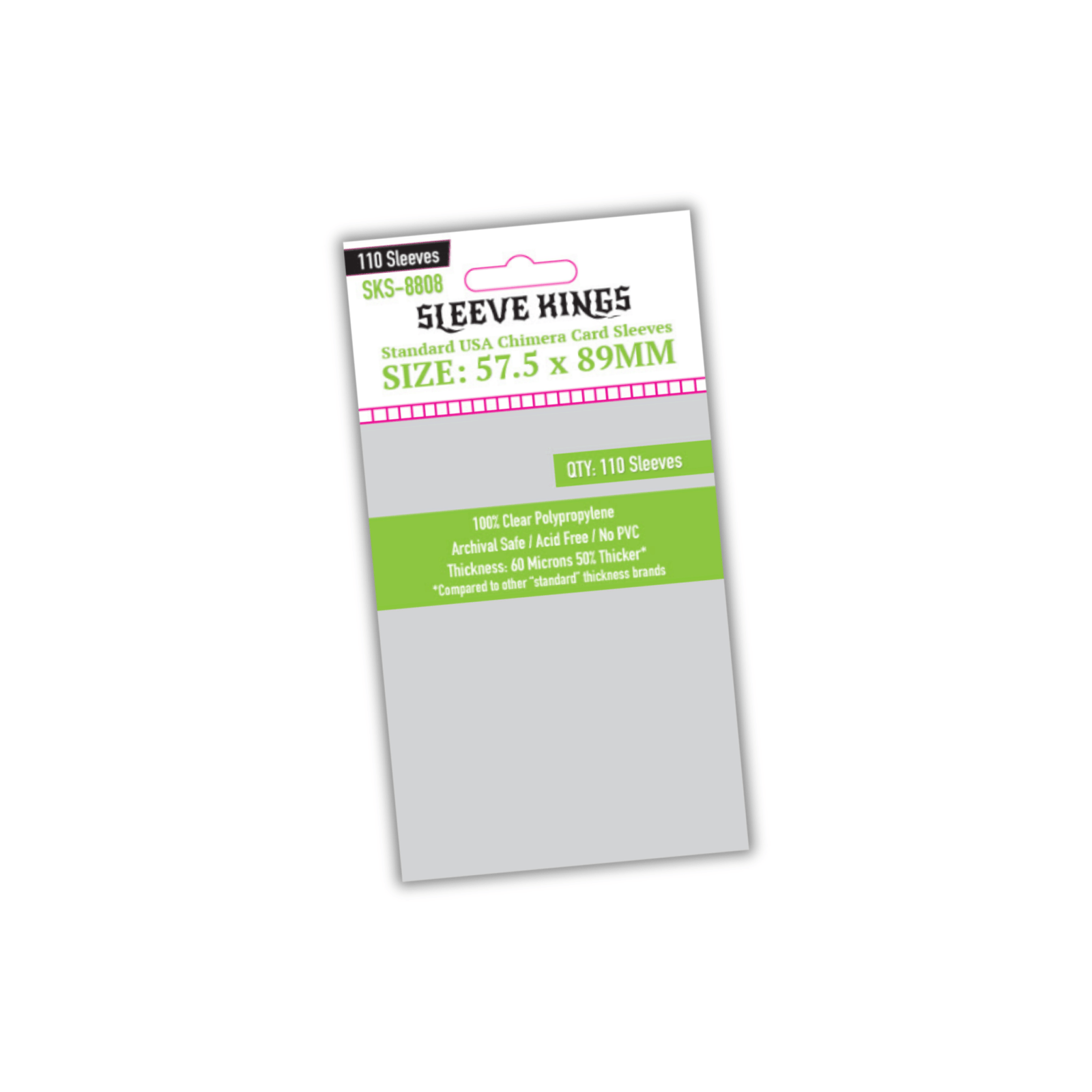 57 x 89 card sleeves Sleeve Kings card sleeves SKS-8808 57.5x89mm – ReDesign