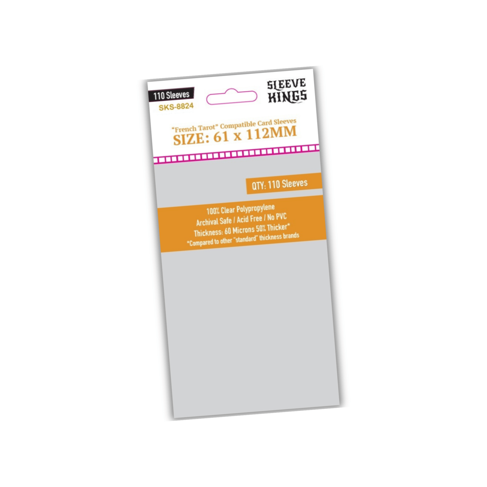 Sleeve Kings card sleeves SKS-8824 61x112mm – ReDesign