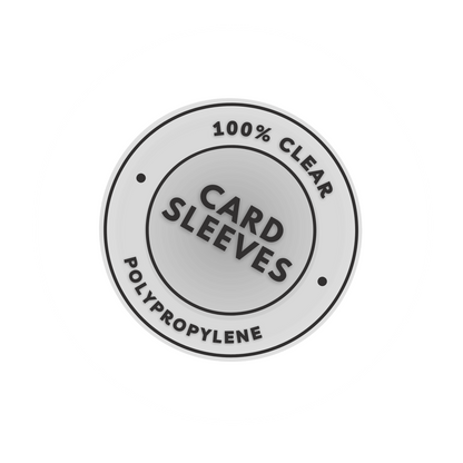 Label für transparente Kartenhüllen