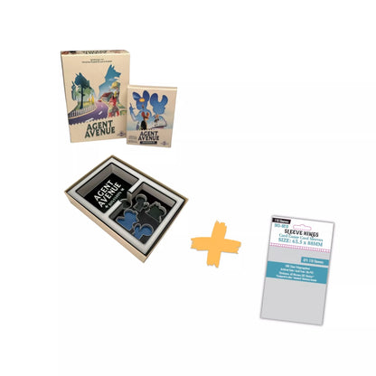 Bundle Insert + Kartenhüllen für Agent Avenue - Division M - ReDesign