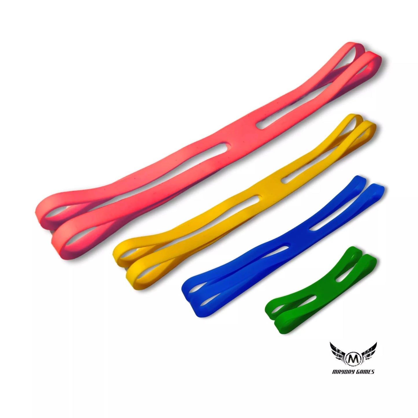 Bundle Mayday Silicagel - Bänder 4er - Set für Brettspiele - ReDesign