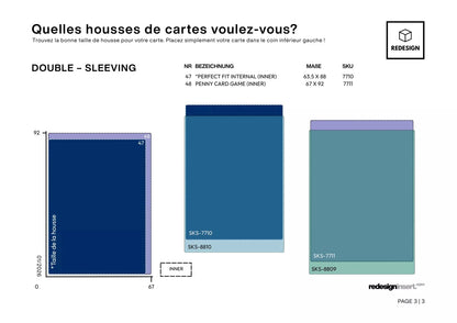 Card Sleeves Size Finder - ReDesign