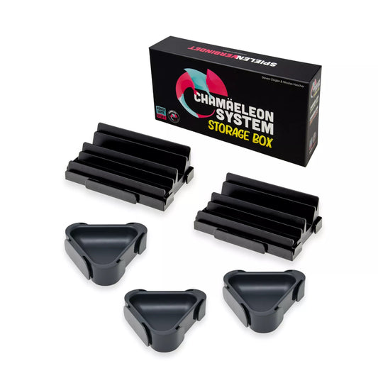 CHAMÄELEON Brettspiel Organizer Starter - Set | Kartenhalter & Storage Box - ReDesign