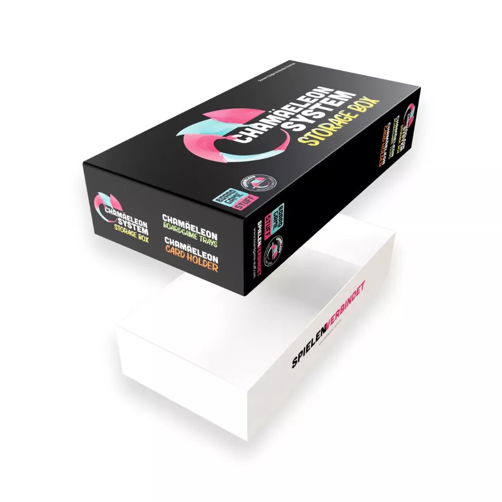 CHAMÄELEON Brettspiel Organizer Starter - Set | Kartenhalter & Storage Box - ReDesign