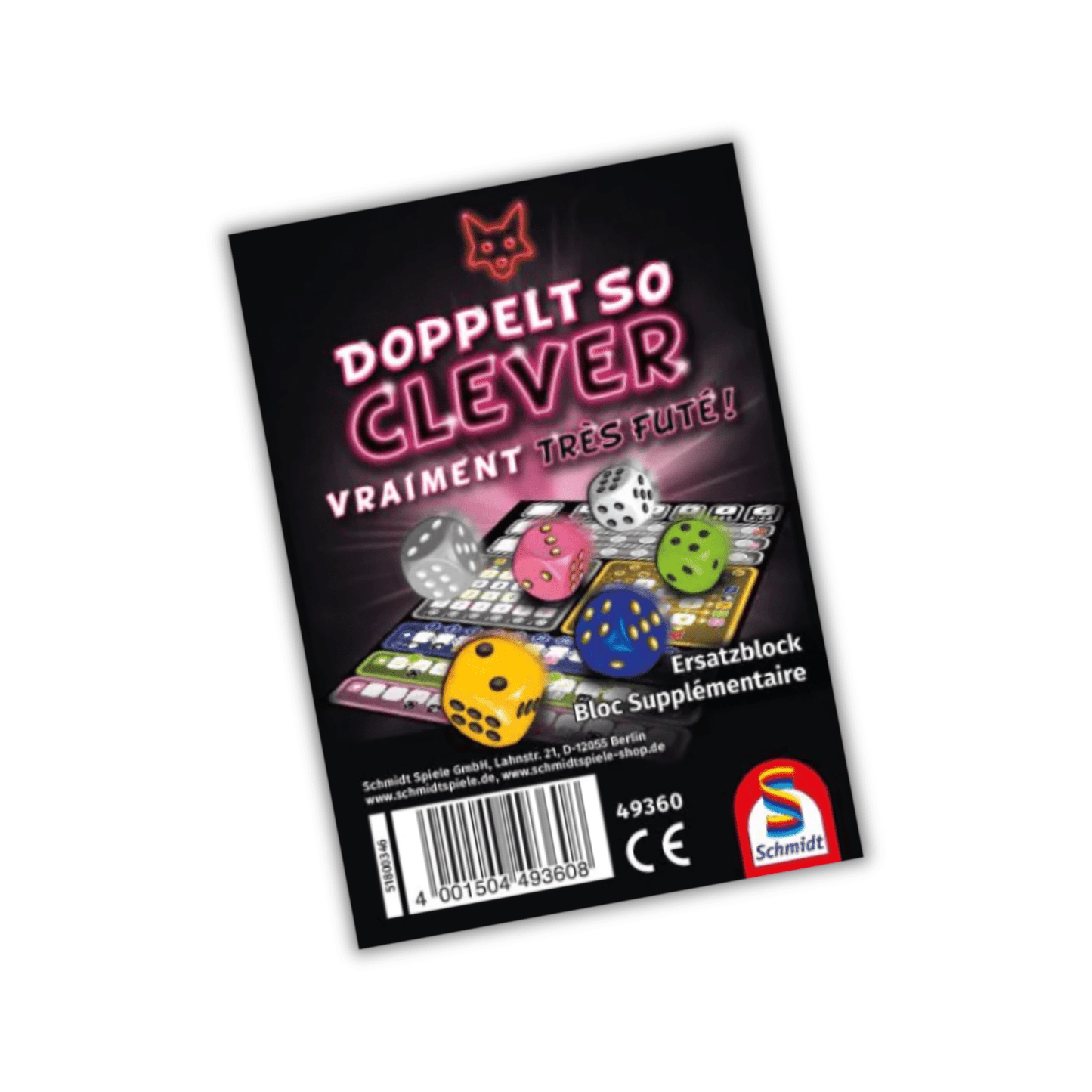 Doppelt so clever! Ersatzblock (75 Blatt) - ReDesign