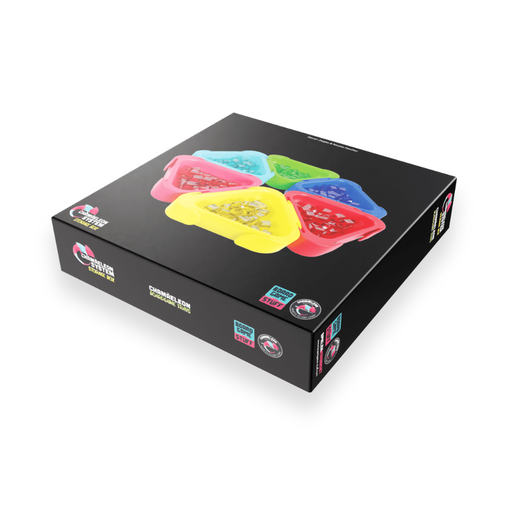 Große Chamäeleon Storage Box – Aufbewahrungsbox mit Inlay - ohne Inhalt - ReDesign