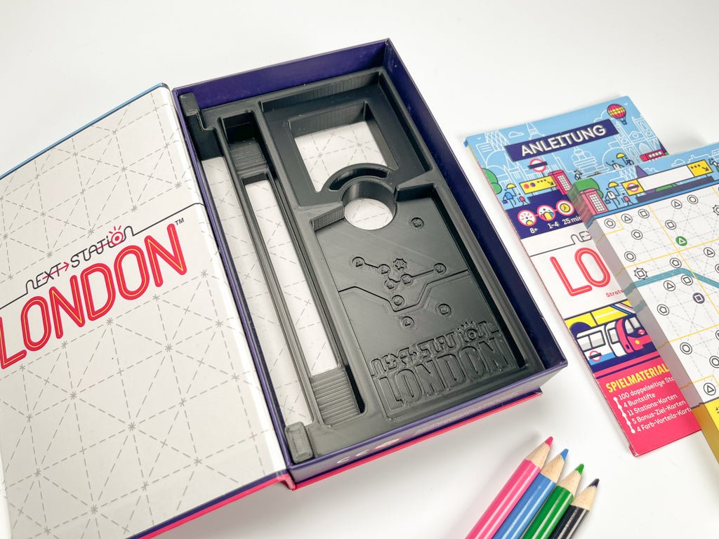 Insert für Next Station London + Card Sleeves - ReDesign