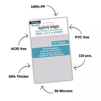 Kartenschutz Starter - Bundle | Sleeve Kings SKS - 8810 + SKS - 7711 Perfect Fit - ReDesign