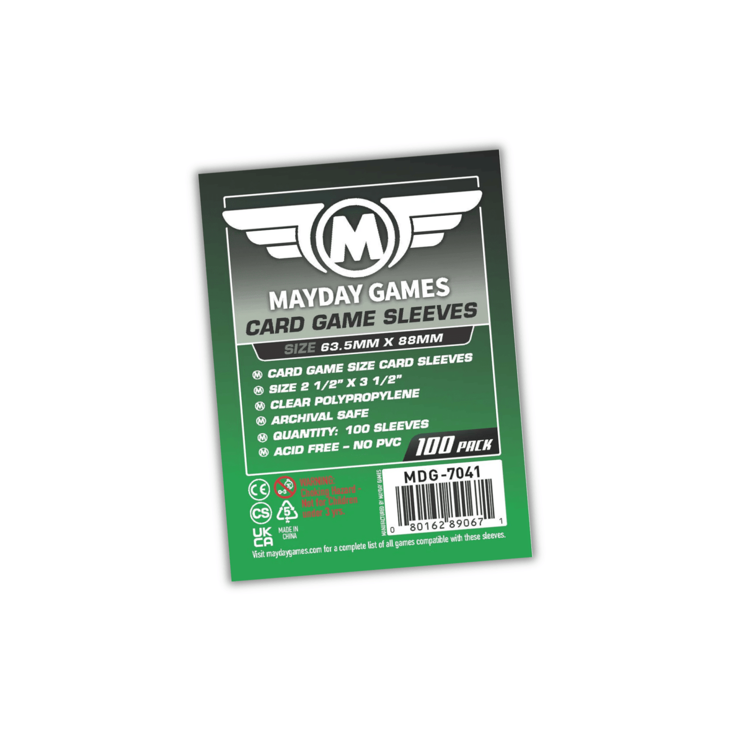 Mayday Games Kartenhüllen MDG - 7041 63,5x88mm - ReDesign