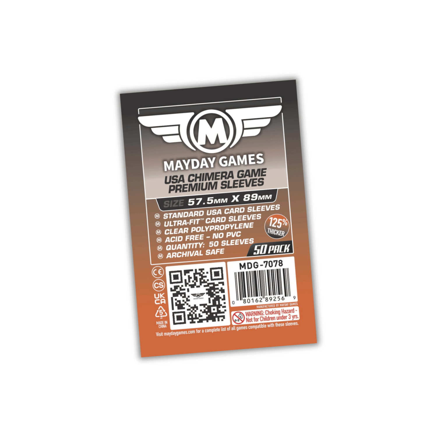 Mayday Games Kartenhüllen MDG - 7078 57.5x89mm (Premium) - ReDesign