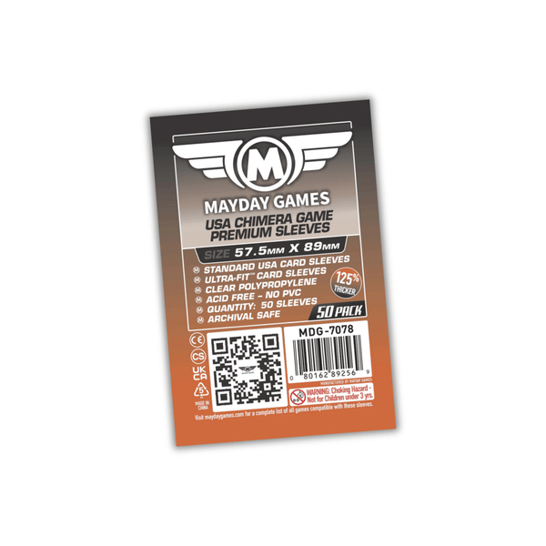 Mayday Games Card Sleeves MDG-7078 57.5x89mm