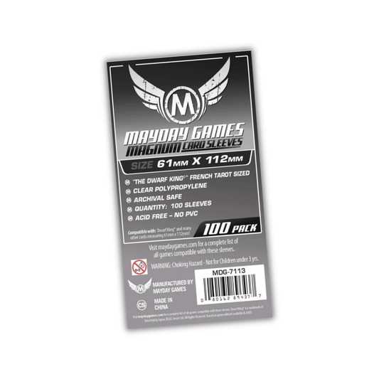 Mayday Games Kartenhüllen MDG - 7113 61x112mm - ReDesign