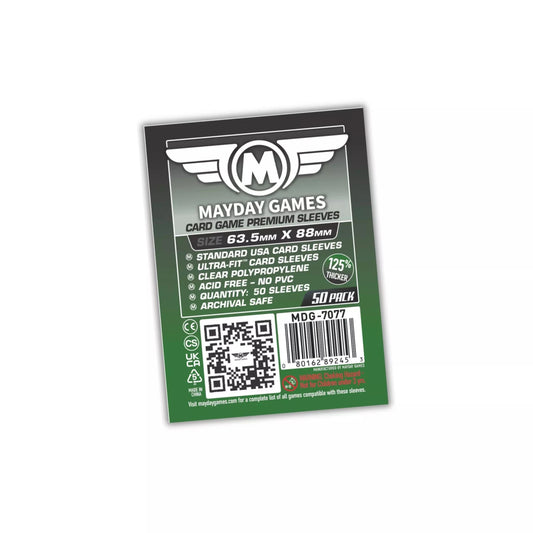 Mayday Games Premium Kartenhüllen MDG - 7077 63,5x88mm - ReDesign