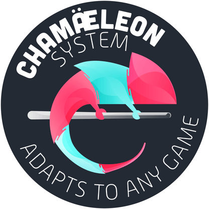 Logo von dem CHAMÄELEON – System von Boardgame – Stuff