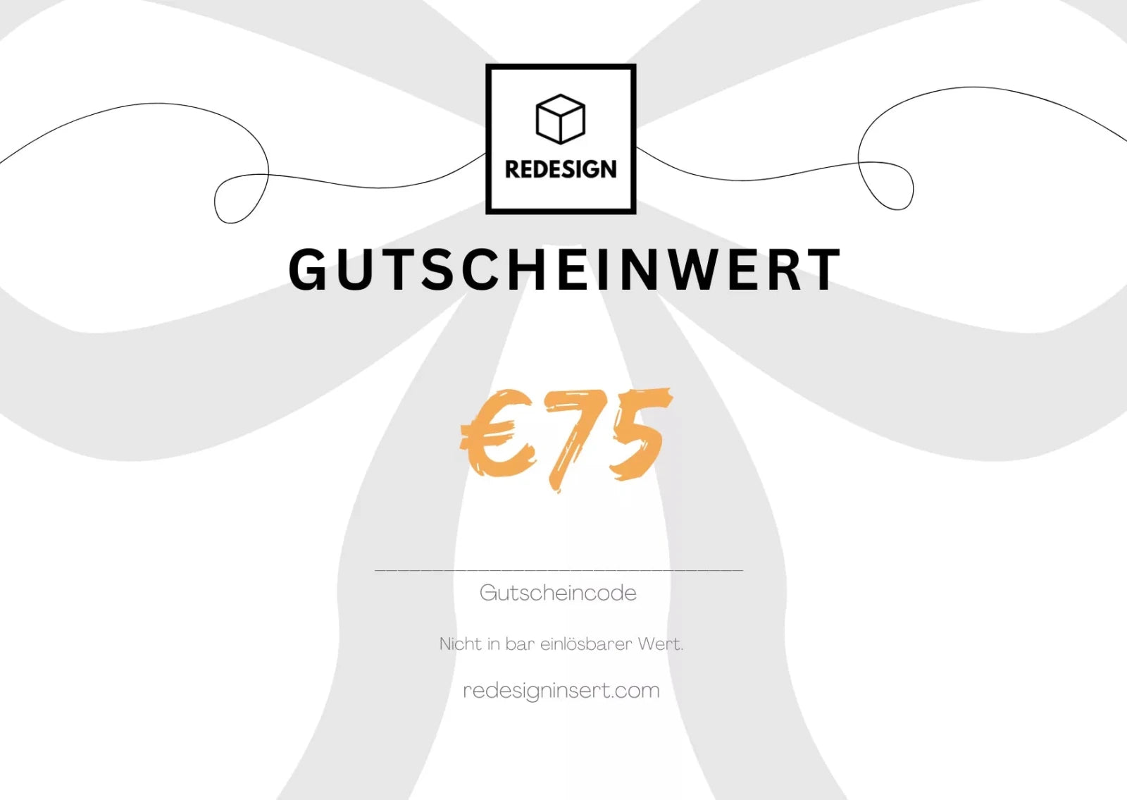 Online - Geschenkgutschein von ReDesign - ReDesign