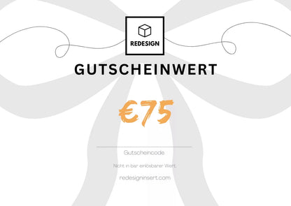 Online - Geschenkgutschein von ReDesign - ReDesign