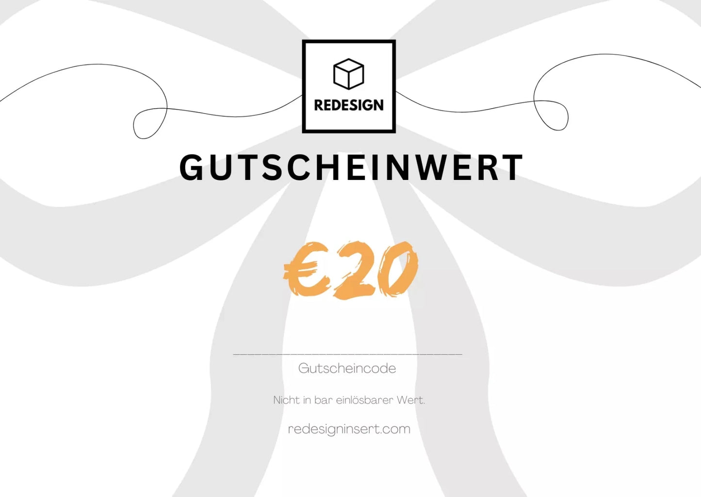 Online - Geschenkgutschein von ReDesign - ReDesign