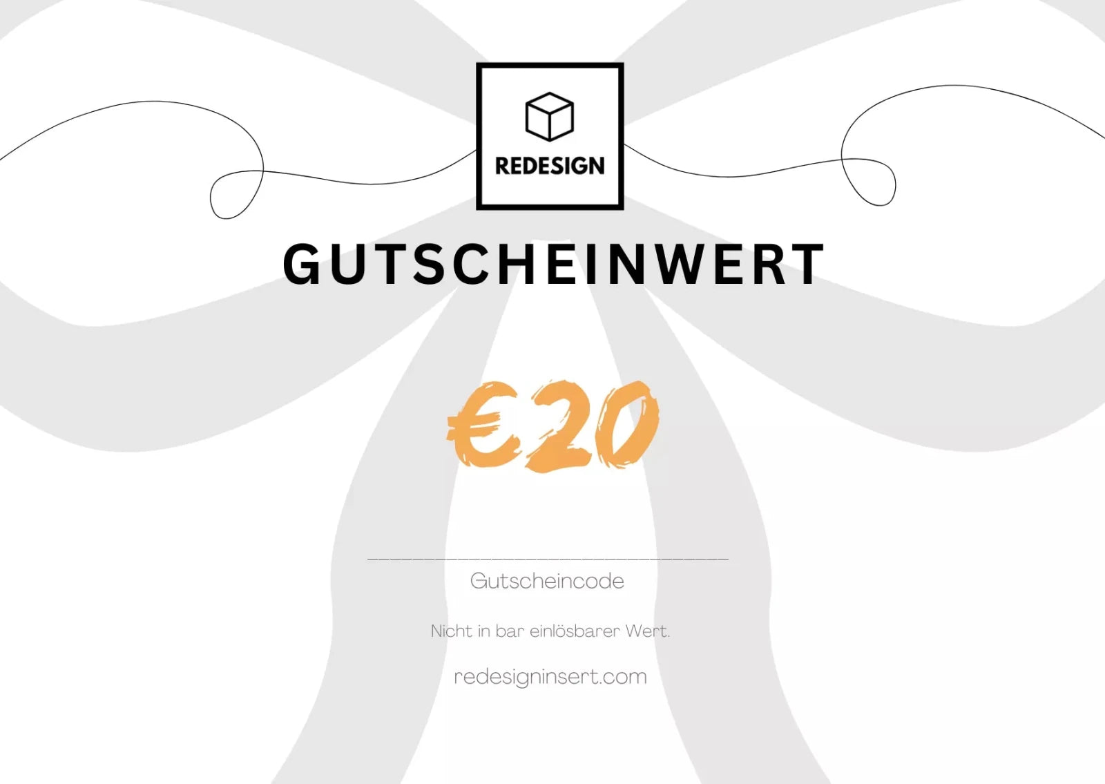 Online - Geschenkgutschein von ReDesign - ReDesign