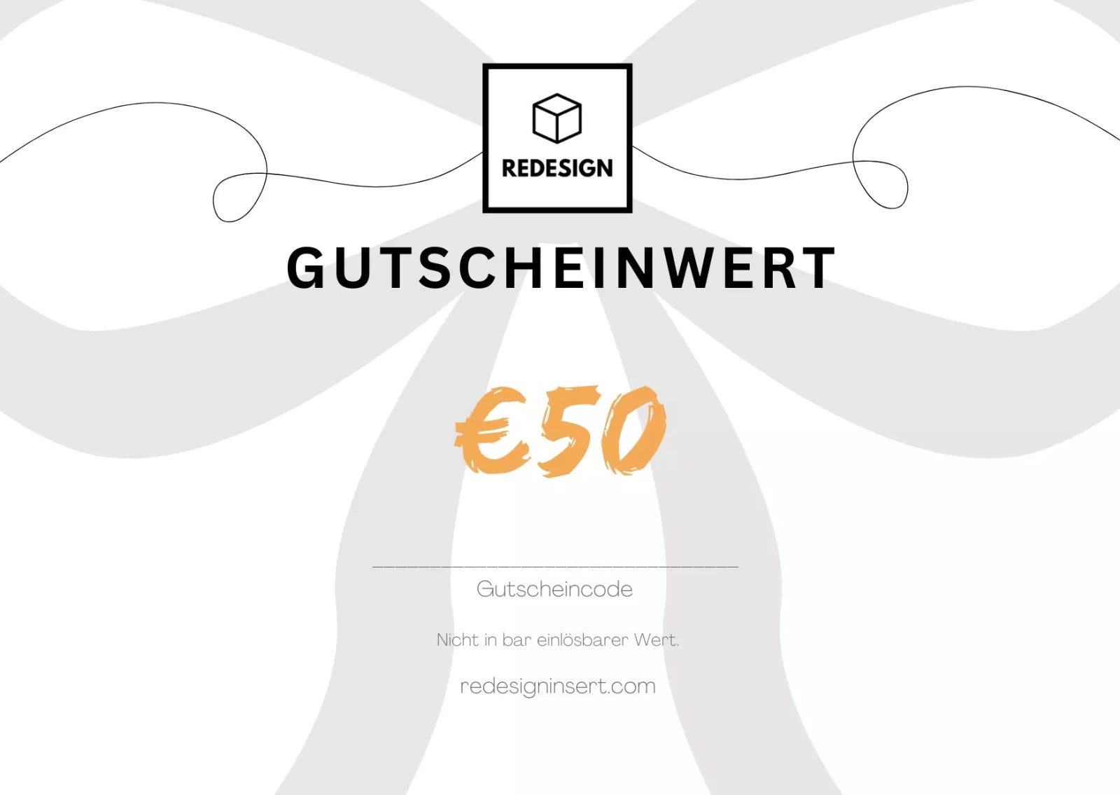 Online - Geschenkgutschein von ReDesign - ReDesign