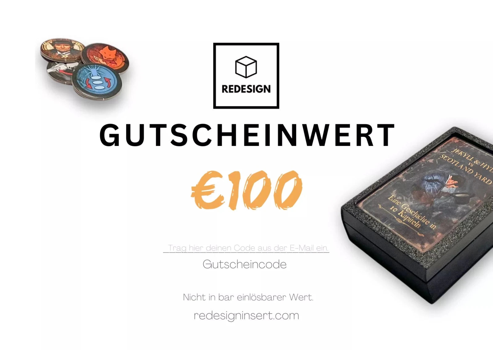 Online - Geschenkgutschein von ReDesign - ReDesign