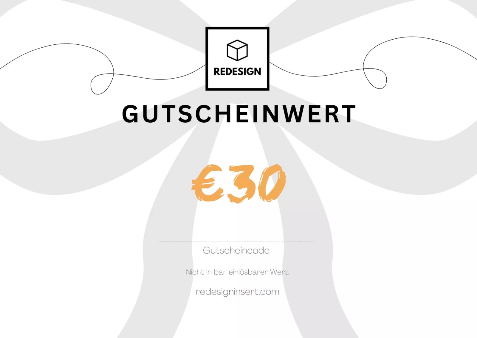 Online - Geschenkgutschein von ReDesign - ReDesign