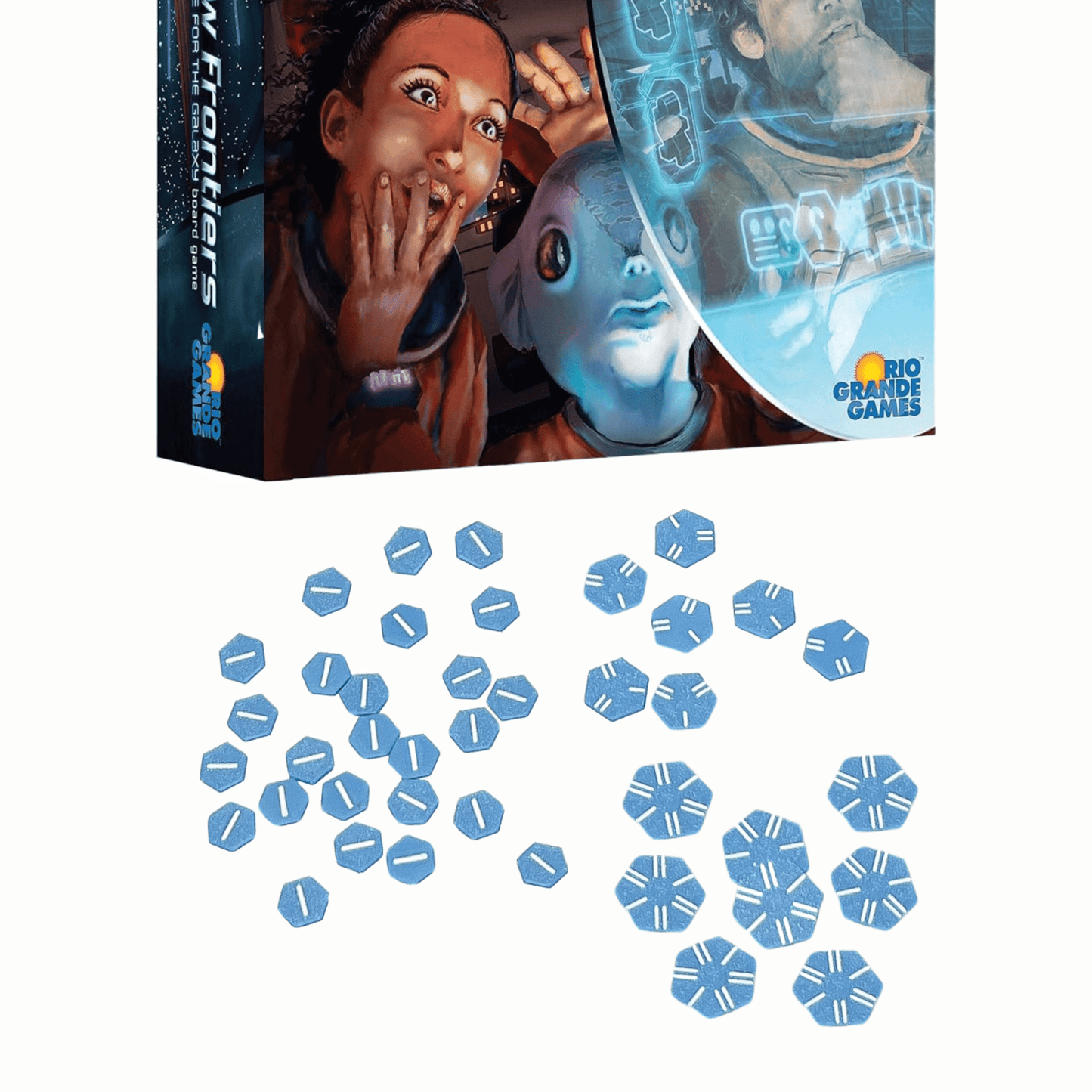 ReDesign 3D - Token für New Frontiers - Siegpunkte (Grundspiel) - ReDesign