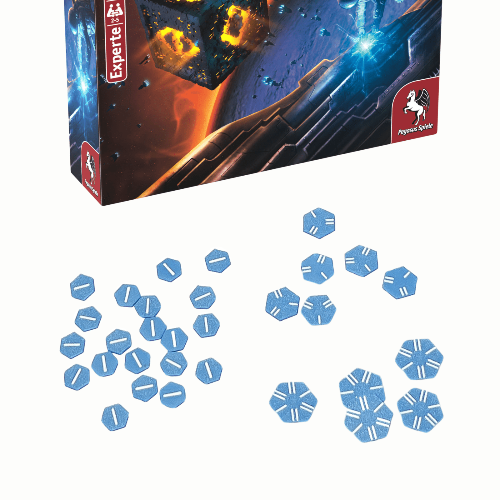 ReDesign 3D - Token für Roll for the Galaxy - Siegpunkte (Grundspiel) - ReDesign