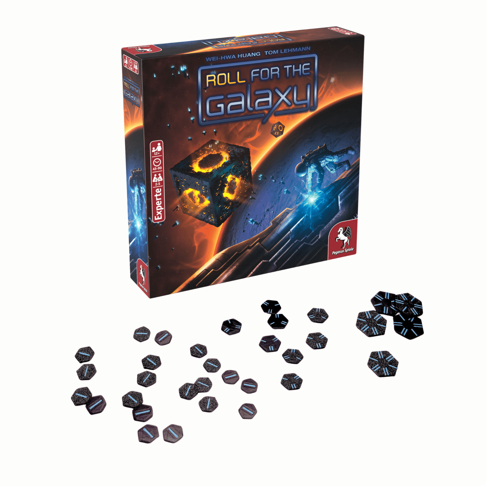 ReDesign 3D - Token für Roll for the Galaxy - Siegpunkte (Grundspiel) - ReDesign