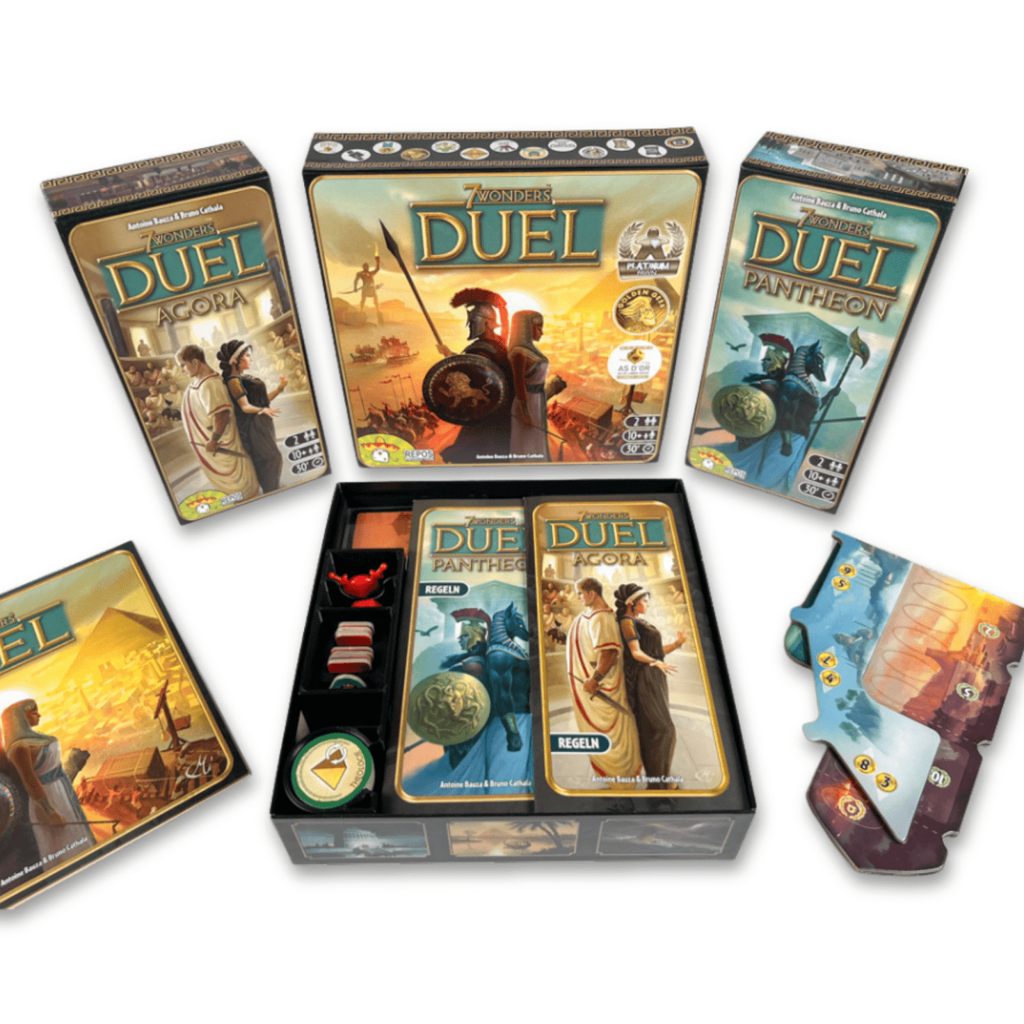 ReDesign Insert für 7 Wonders Duel mit Pantheon & Agora - ReDesign