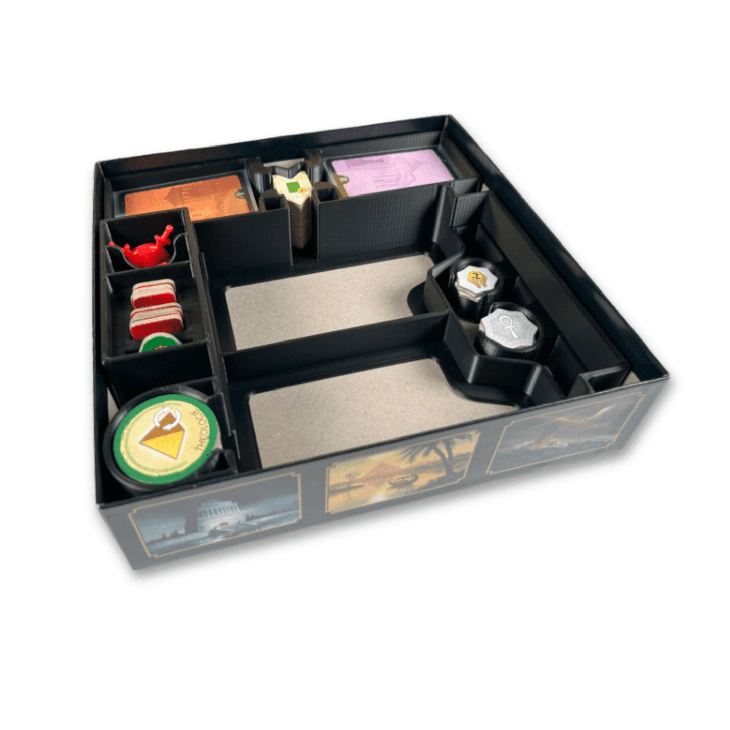 ReDesign Insert für 7 Wonders Duel mit Pantheon & Agora - ReDesign