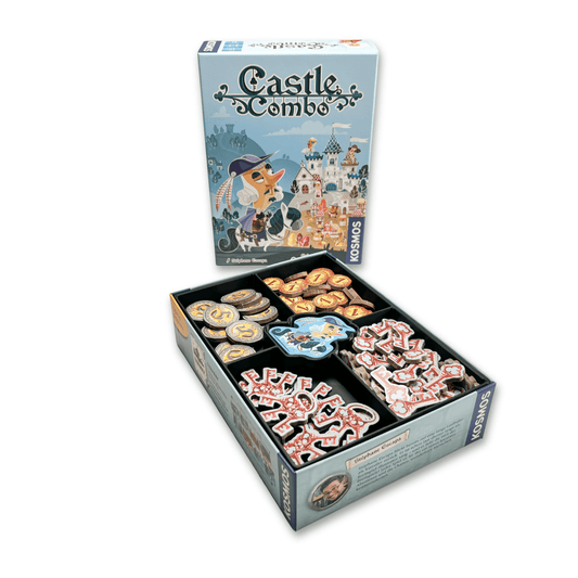 ReDesign Insert für Castle Combo – Kartenfach, Bewertungsblock & große Schale aus schwarzem ABS 3D-Druck