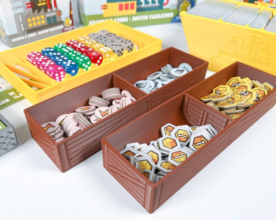 ReDesign Insert für Fantastic Factories mit Manufactions & Subterfuge - ReDesign