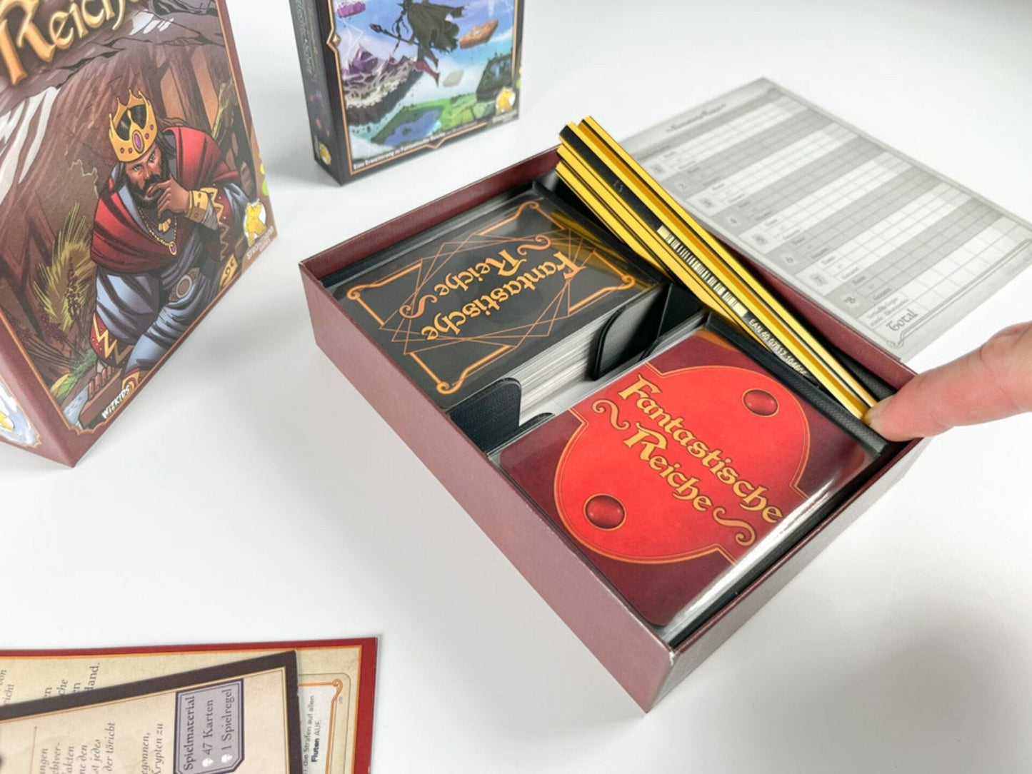 ReDesign Insert für Fantastische Reiche + Erweiterung | Der Verfluchte Schatz (Upgrade) - ReDesign