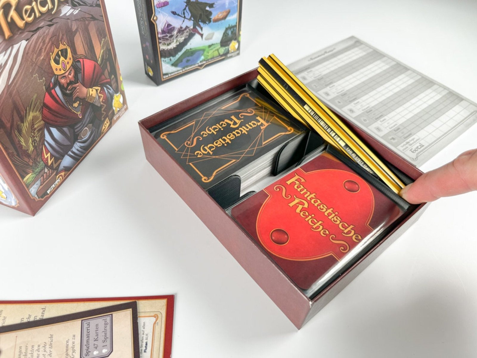 ReDesign Insert für Fantastische Reiche + Erweiterung | Der Verfluchte Schatz (Upgrade) - ReDesign