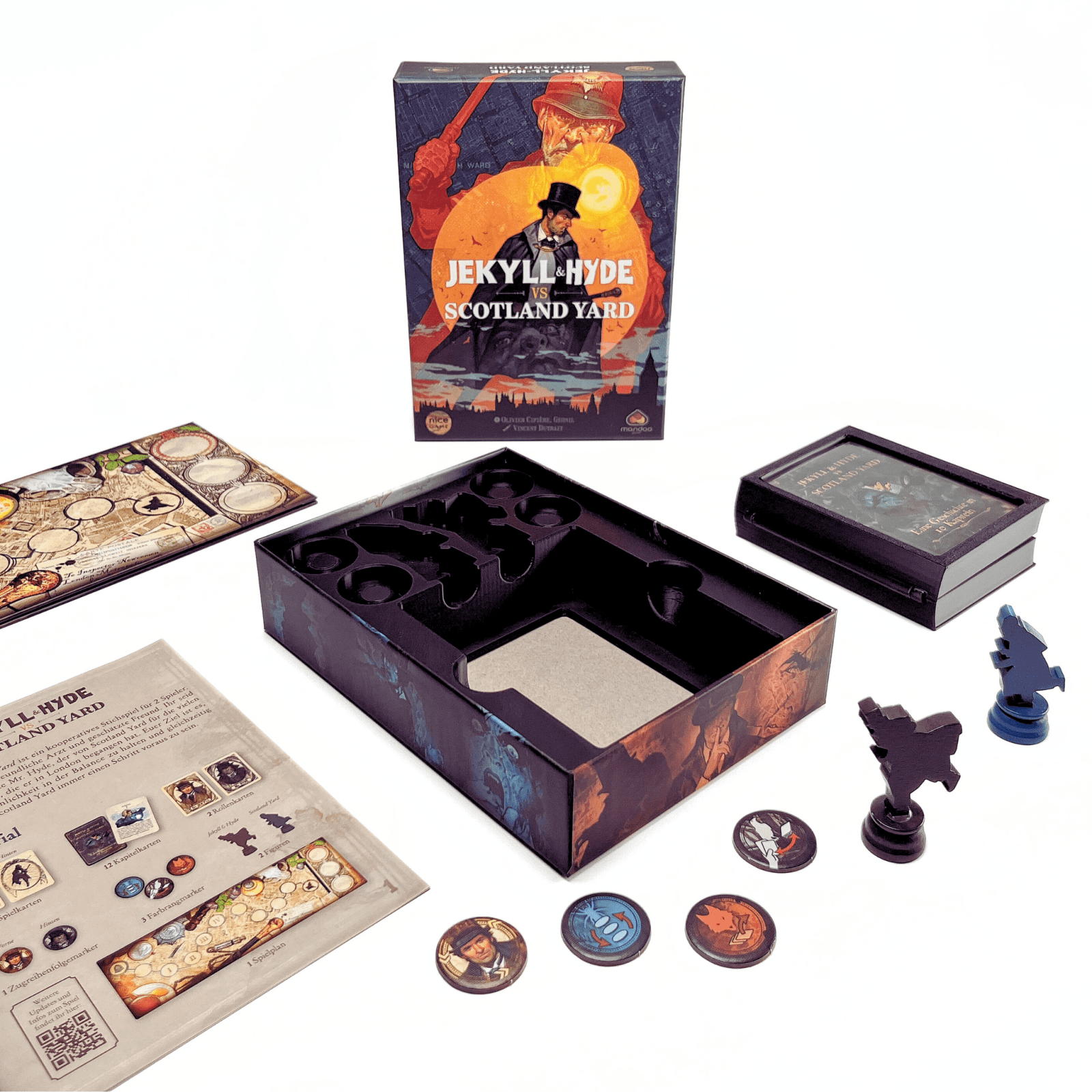 ReDesign Insert für Jekyll & Hyde vs Scotland Yard - ReDesign