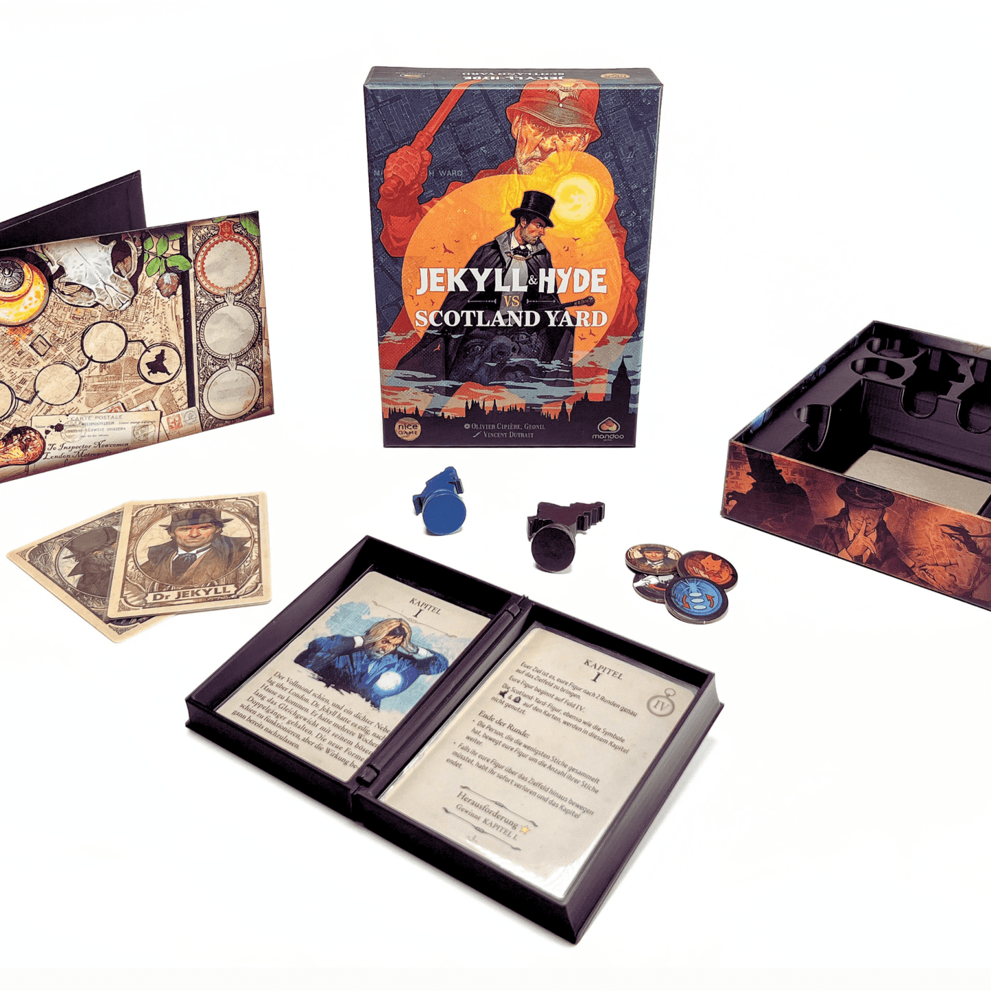 ReDesign Insert für Jekyll & Hyde vs Scotland Yard - ReDesign