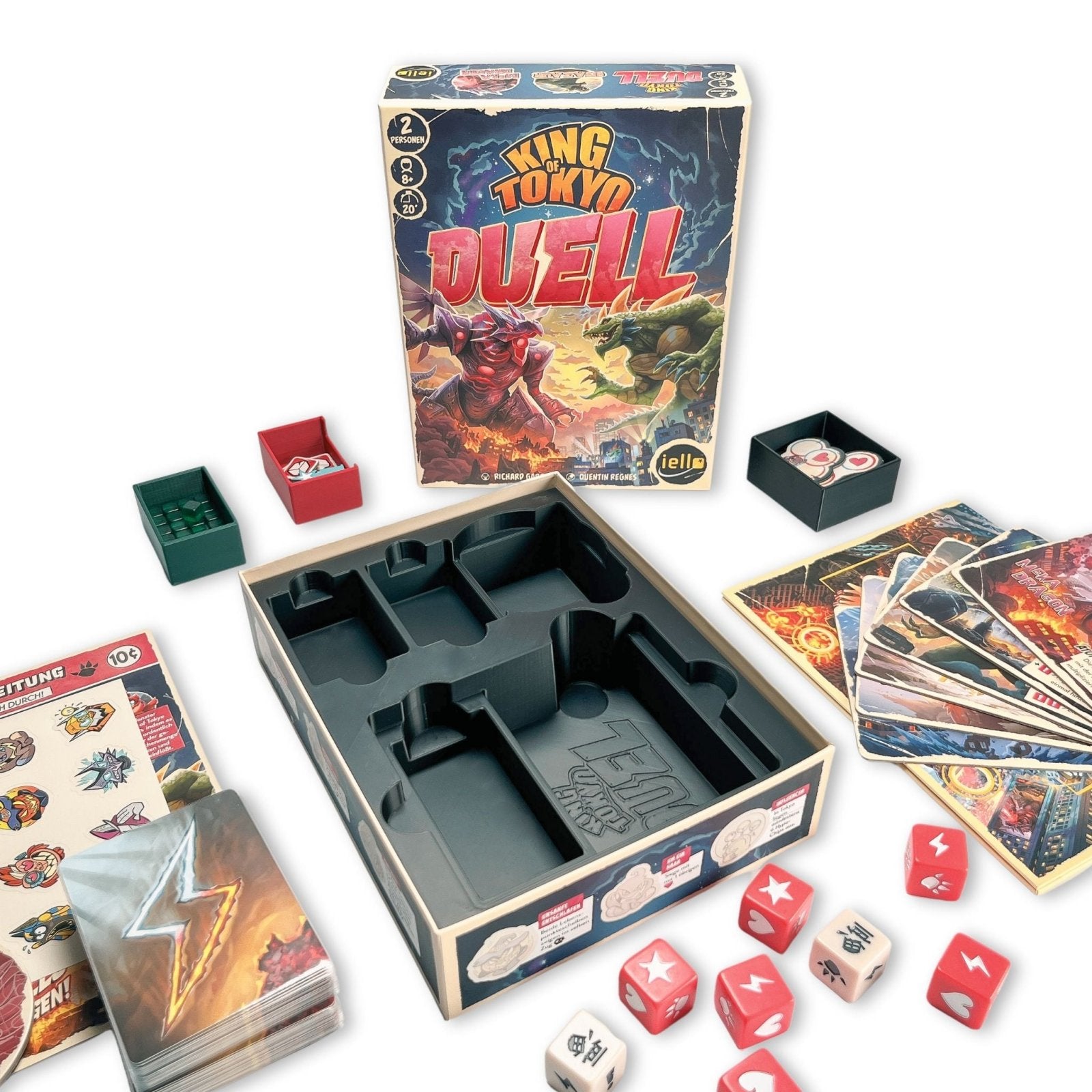 ReDesign Insert für King of Tokyo Duell - ReDesign