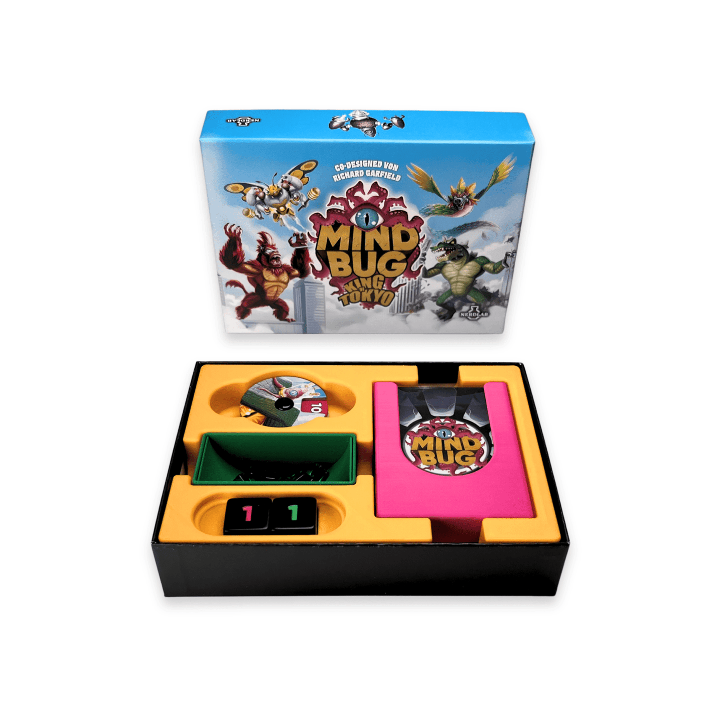 ReDesign Insert für Mindbug: King of Toyko - ReDesign