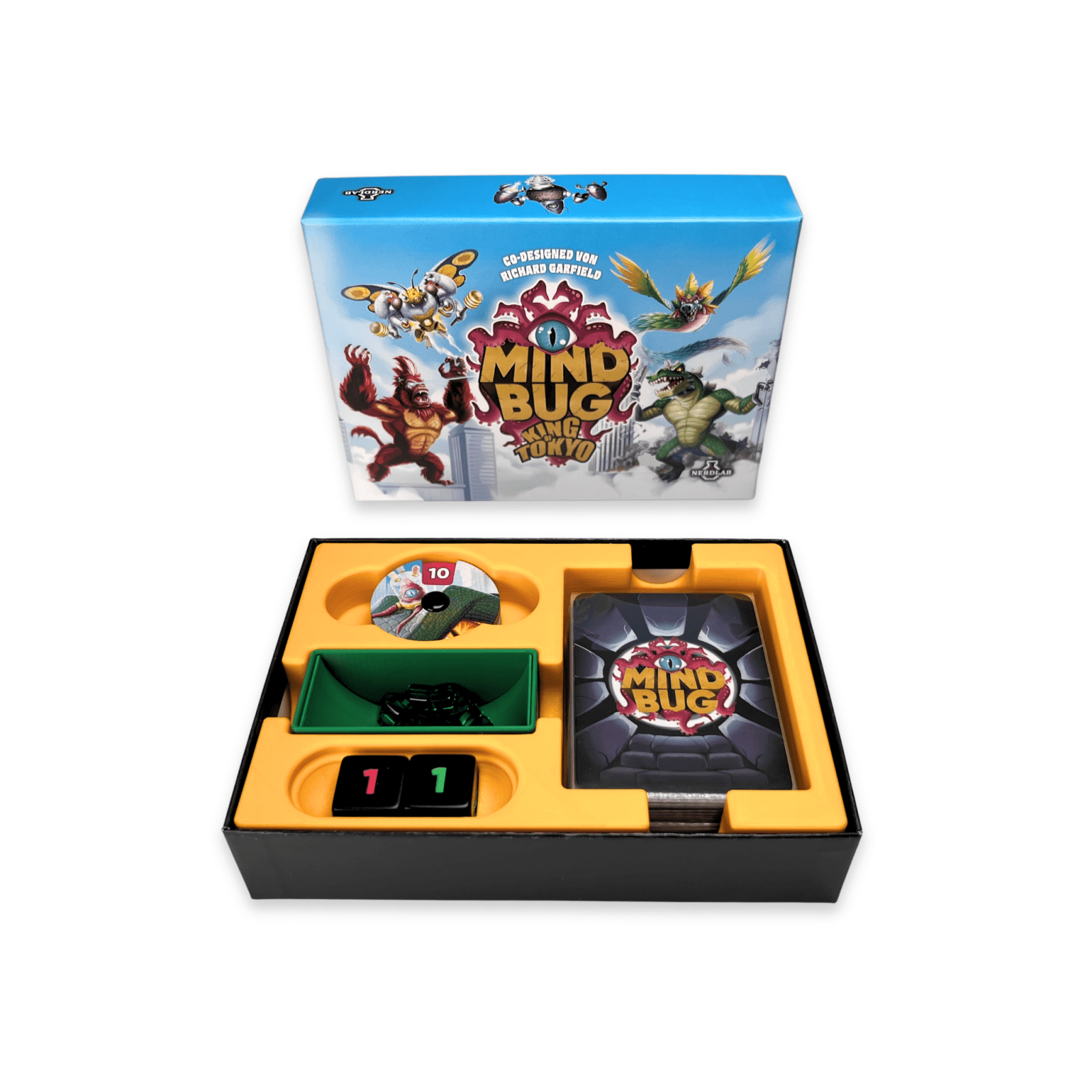 ReDesign Insert für Mindbug: King of Toyko - ReDesign