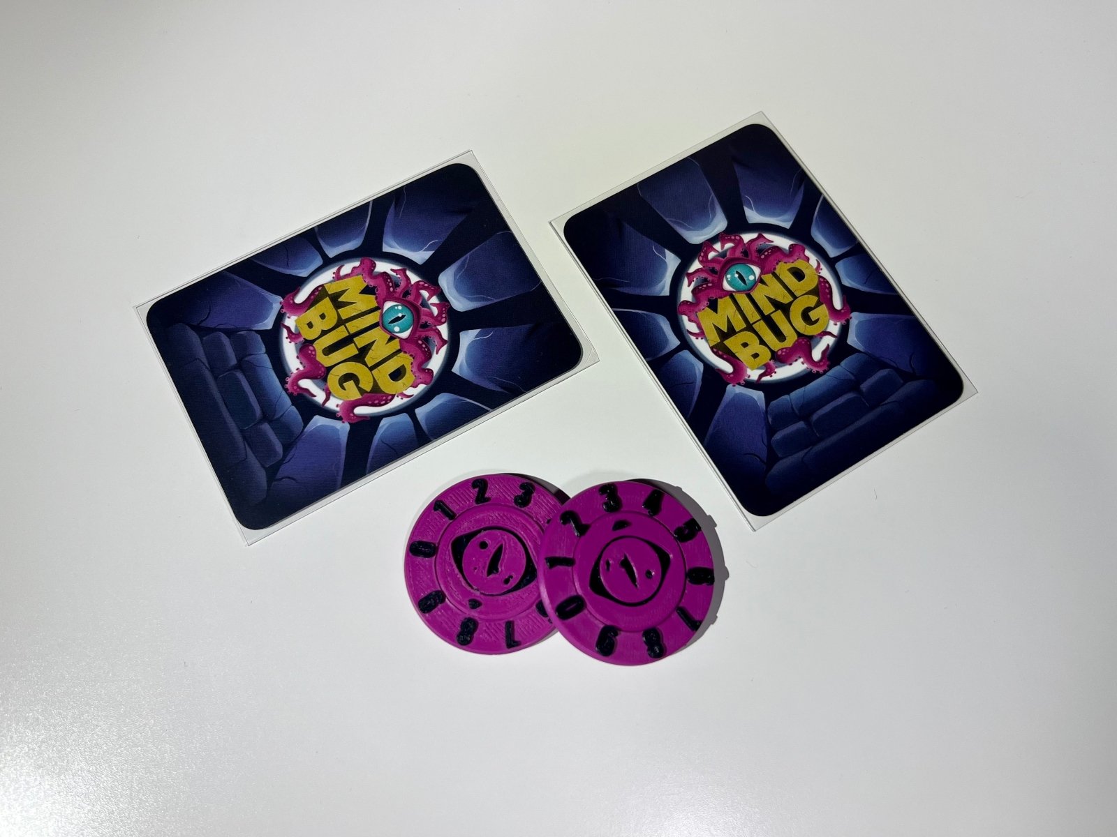 ReDesign Mindbug Upgrade - Set - Box(Long) + Lebenspunktezähler für "First Contact" + Upgrade "New Creations" - ReDesign