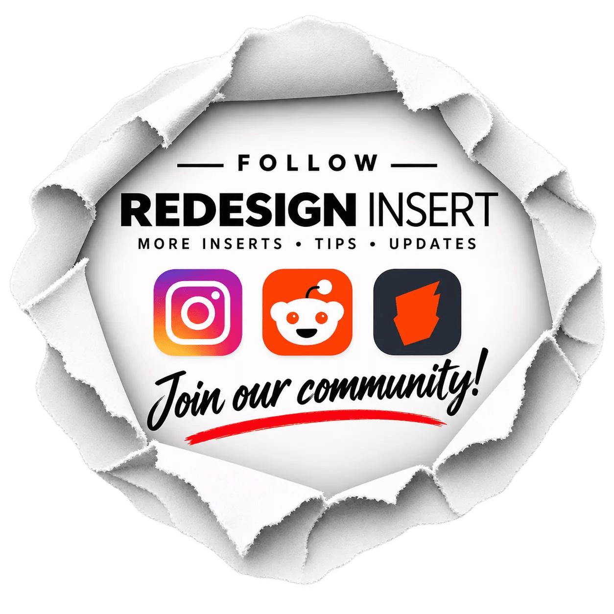 ReDesign Premium Insert Final Girl für Core & Feature Film Box - ReDesign