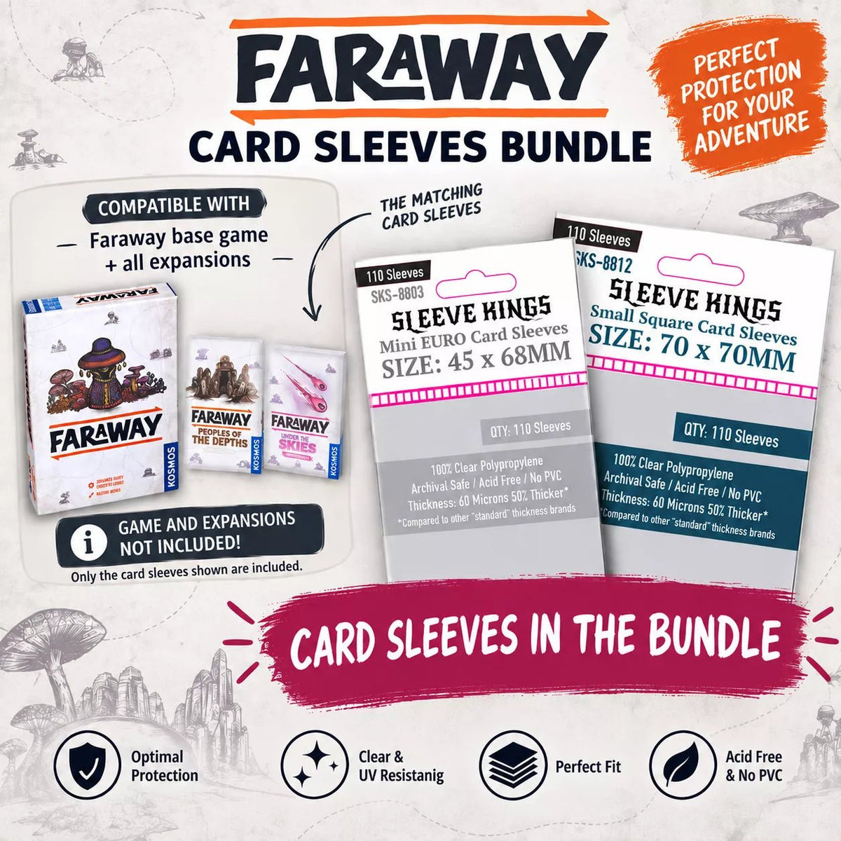 Sleeve Kings Bundle für Faraway - ReDesign