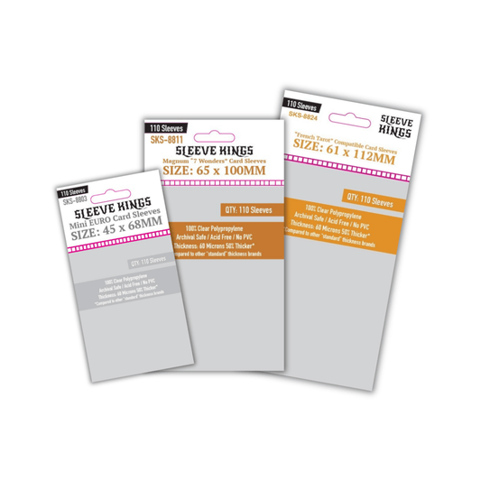 Sleeve Kings Bundle für 7 Wonders Duel mit Pantheon & Agora - ReDesign