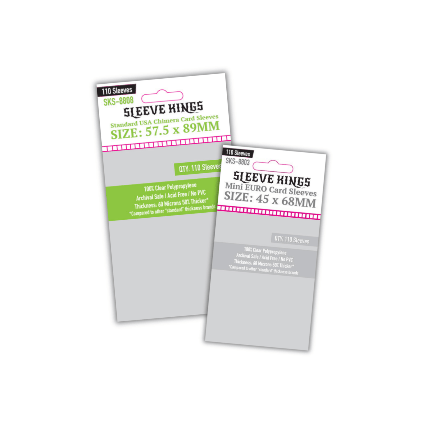 Sleeve Kings Kartenhüllen - Set für Die Weiße Burg - ReDesign