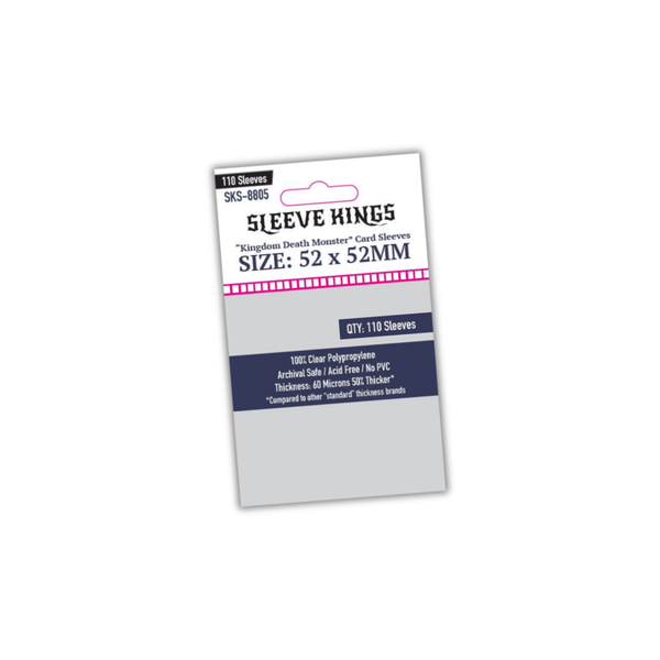 Pochettes pour cartes Sleeve Kings SKS-8805 52x52mm