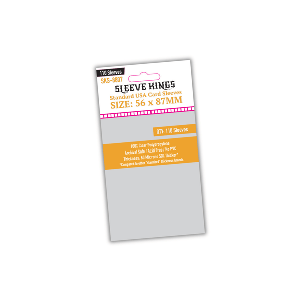 Pochettes pour cartes Sleeve Kings SKS-8807 56x87mm