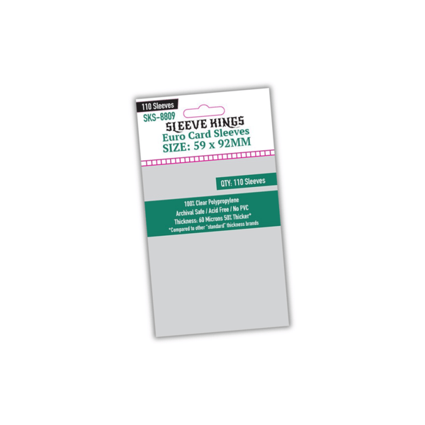 Pochettes pour cartes Sleeve Kings SKS-8809 59x92mm