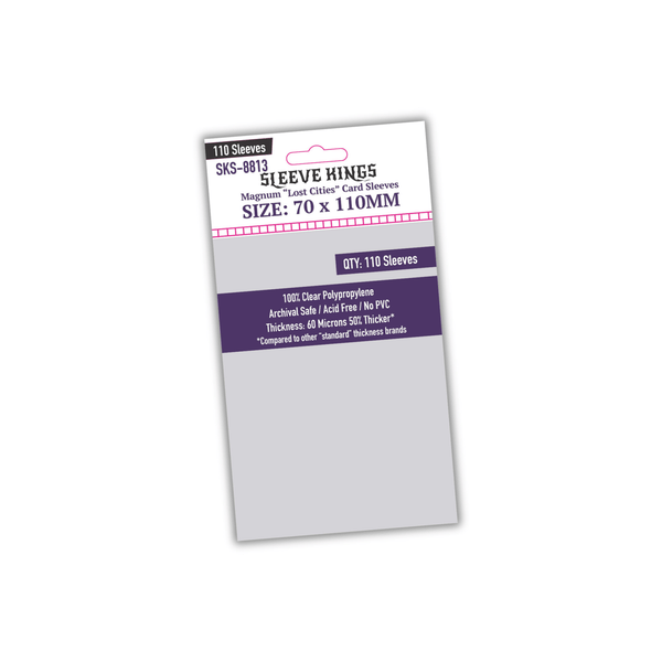 Pochettes pour cartes Sleeve Kings SKS-8813 70x110mm